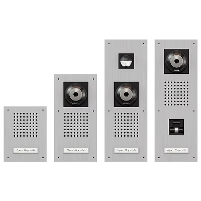 Door Station Daily Use Electrical Appliances With Various Design Microphone And Speaker 3d model