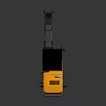 CMI Yellow And Gray Road Milling Machine With Cab And Milling Drum