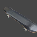 Skateboard As Sports Equipment With Durable Deck And Smooth Wheels