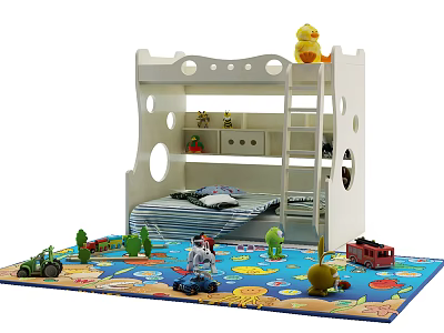 get in and out of bed 3d model