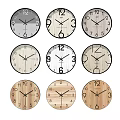Modern clock wall clock 3d model