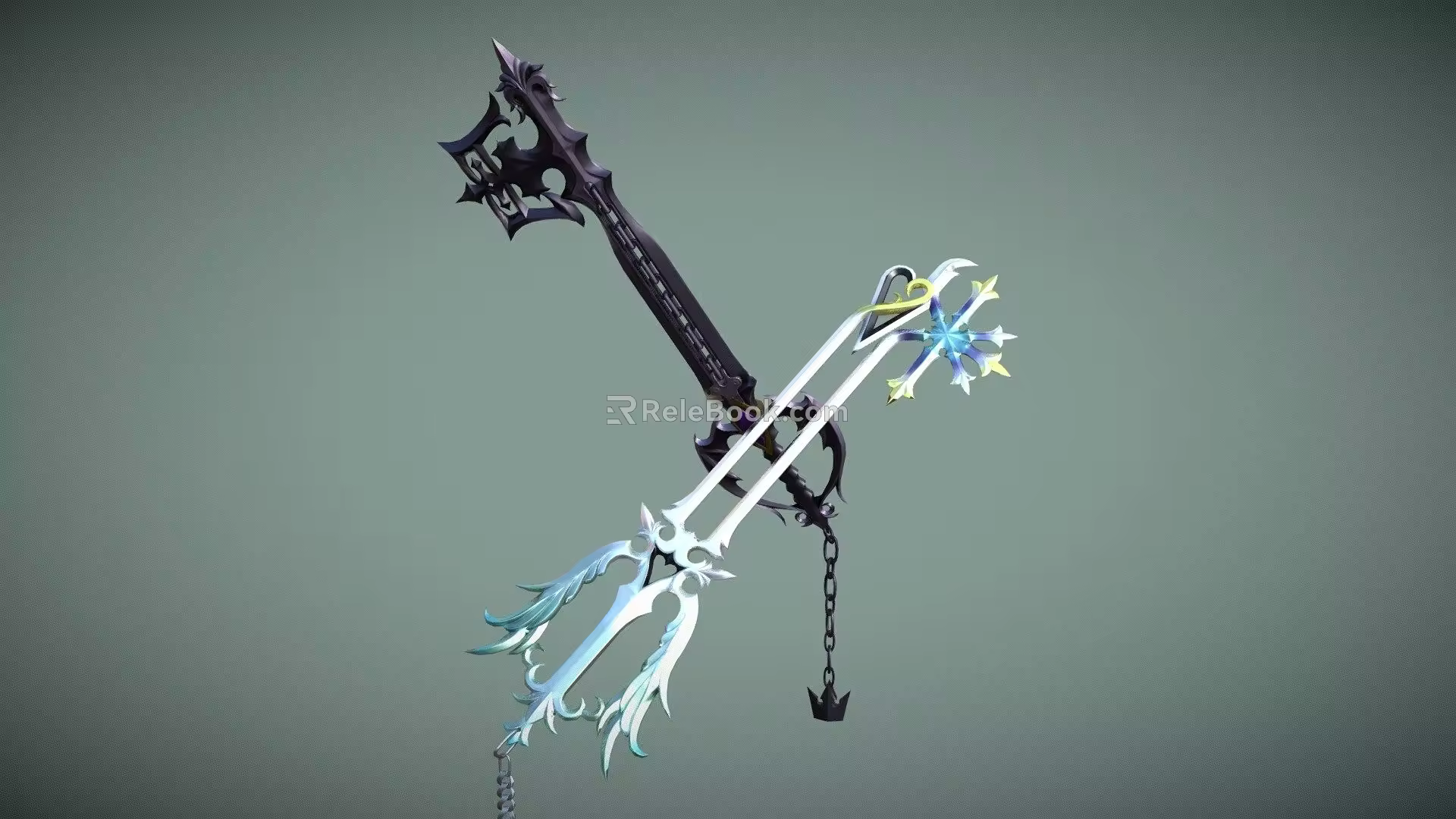 Forgetting Key Blade 3d model