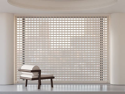 Modern venetian blinds model