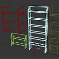 Modern Wooden And Metal Shelving Furniture With Wall Mounted And Standing Storage Designs