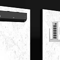 LG Wall Mounted Air Conditioner Fan Modern Design For Home Cooling