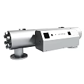 Silver Tubular Industrial Equipment With Multiple Ports And Control Panel