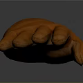 Brown Leather Gloves For Daily Use With Comfortable Fit And Durable Material