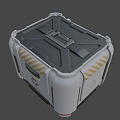 Science Fiction Container 3d model