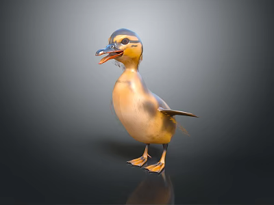 duck wild duck domestic animal domestication domestic animal farming and animal husbandry mammal mammal animal 3d model