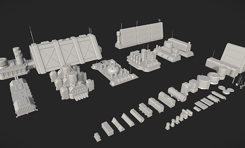 Military Equipment Sense of Science and Technology Military Equipment Sense of Science and Technology Equipment Components Sense of Science and Technology Parts 3d model