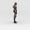 Technology Exhibition Hall Features Interactive Futuristic Armor Model With Detailed Design