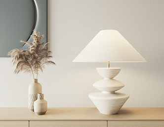 Quiet Table Lamp 3d model