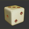 Sieve Color Sieve Material Sieve Wood Sieve Toy Dice Realistic 3d model