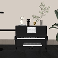 Piano 3d model