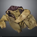Casual Hooded Jacket With Brown And Purple Color And Zipper Closure