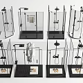 Different Styles Of Shower Sauna Units With Glass Enclosures And Features
