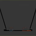Two Gaming Laptops With RGB Lighting Illuminated Keyboard Sleek Black Design And Red Logo