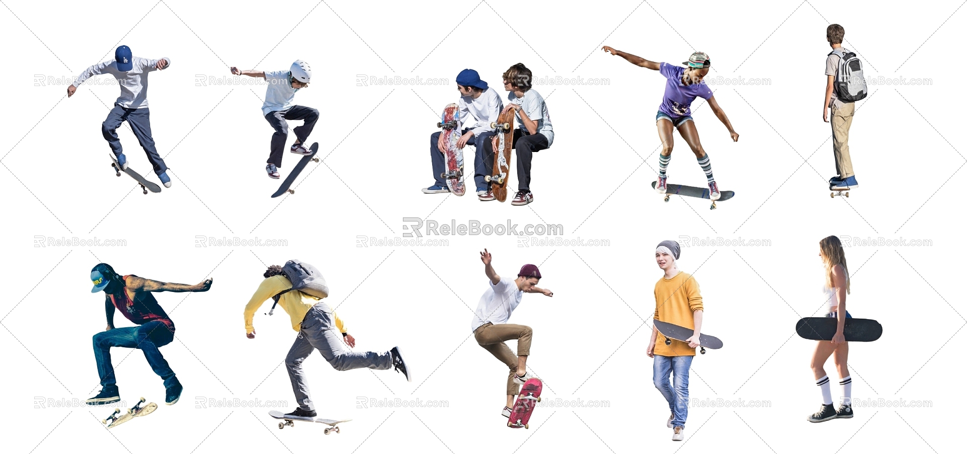 2D Skating Skate Shoes Children's Sports model