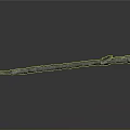 Ancient Bronze Sculpture With Elongated Shape And Carved Decorative Details