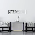 End View Desk 3d model