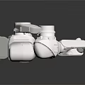 Modern Robot Arm Robot Arm Mechanical Arm Robot Arm Robot Head 3d model
