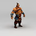 Genesis West Anime Game Character Man 3d model