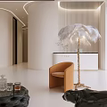 Luxurious Beauty Salon Space with Advanced Technology Skincare Facial Care and Hydrating Serum