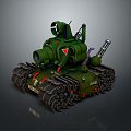 Sci-fi Tank Cartoon Tank Sci-fi Vehicle Sci-fi Vehicle World of Tanks Tank War Anime Tank 3d model