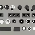 Various Styles Of Downlights And Spotlights For Modern Home Interior Lighting