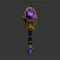 Scepter Ancient Scepter Cane Ancient Scepter Magic Scepter Metal Scepter Classical Scepter Magic Scepter 3d model