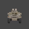 Army Humvee 3d model