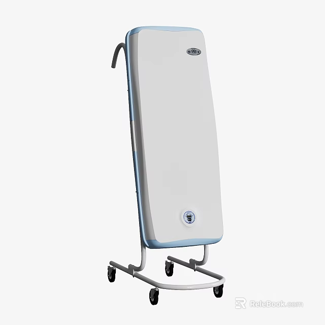 Modern Beauty Equipment With Mobile Stand And Professional Skin Care Design 3d model 