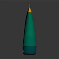 Green Yellow Blue Cosmetic Beauty Tube With Modern Glossy Finish On Black Background