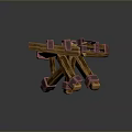 Crossbow Mechanical Crossbow Shift Bow and Arrow Shoot Far Equipment Weapons High-tech Crossbow 3d model
