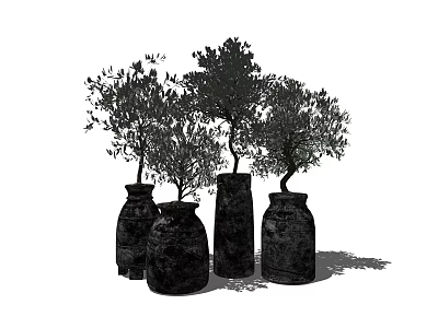 Potting 3d model Potting 3d model