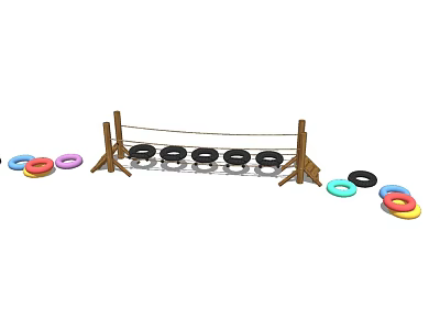 Modern Amusement Equipment 3d model Modern Amusement Equipment 3d model