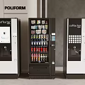 Modern Vending Machine Beverage Vending Machine Vending Machine 3d model