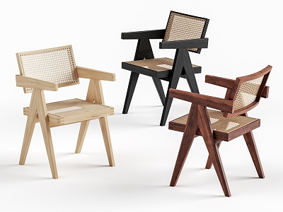 Cassina Rattan Dining Chair model