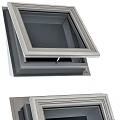 Modern Casement Windows With Aluminum Frames And Multiple Opening Angles