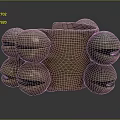 Armor War Helmet Wrist Armor Ancient Armor Ancient Armor Ancient Armor 3d model