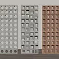 Quiet wind partition 3d model