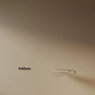 Modern chandelier 3d model