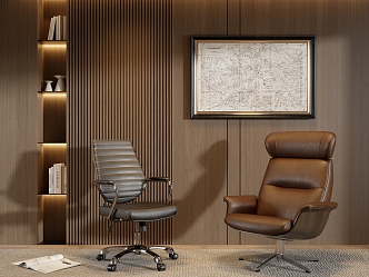 Modern office chair 3d model