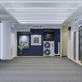 PHILIPS Home Appliances Showroom Displaying Air Conditioners Refrigerators With Modern Interior