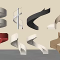 Modern Spiral Staircases With Various Designs Different Colors And Unique Styles