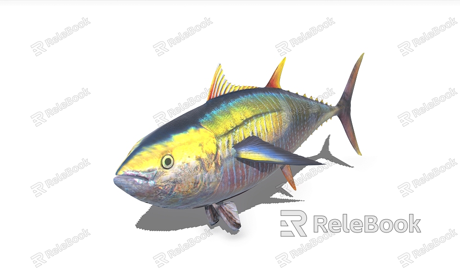 fish tropical fish ornamental fish marine life model