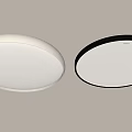 Modern round ceiling lamp 3d model