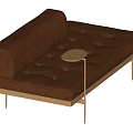 Middle-style multiplayer sofa 3d model