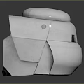 Sci-Fi Helmet Alien Helmet High Tech Helmet Game Helmet 3d model