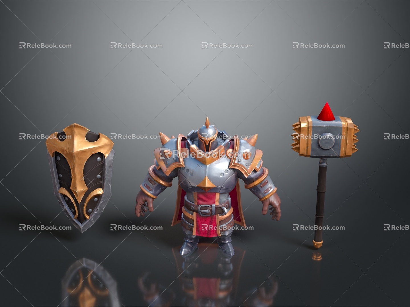 Western Samurai Western Warrior Western Hero Western Warrior Knight Hero Ancient Warrior Paladin 3d model